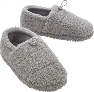 IDEENWELT Teddy-Hausschuhe Größe 41/42