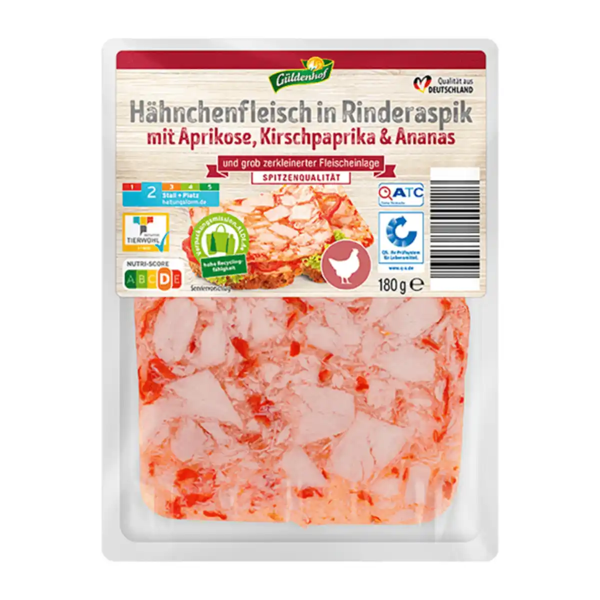 Bild 2 von GÜLDENHOF / GUT DREI EICHEN Sülzenaufschnitt 180g