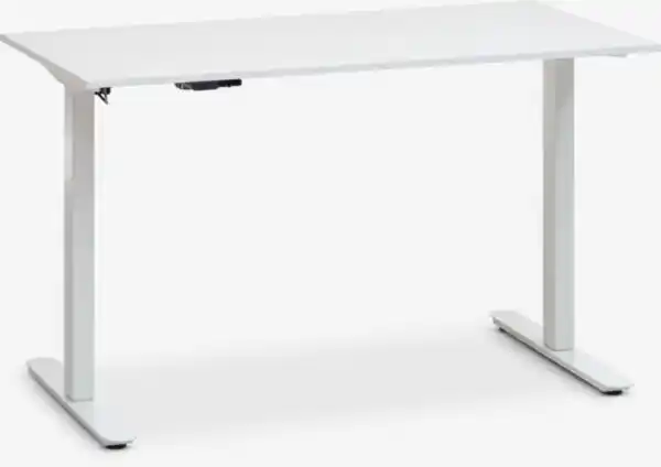 Bild 1 von Höhenverstellbarer Schreibtisch SVANEKE 60x120 weiß
