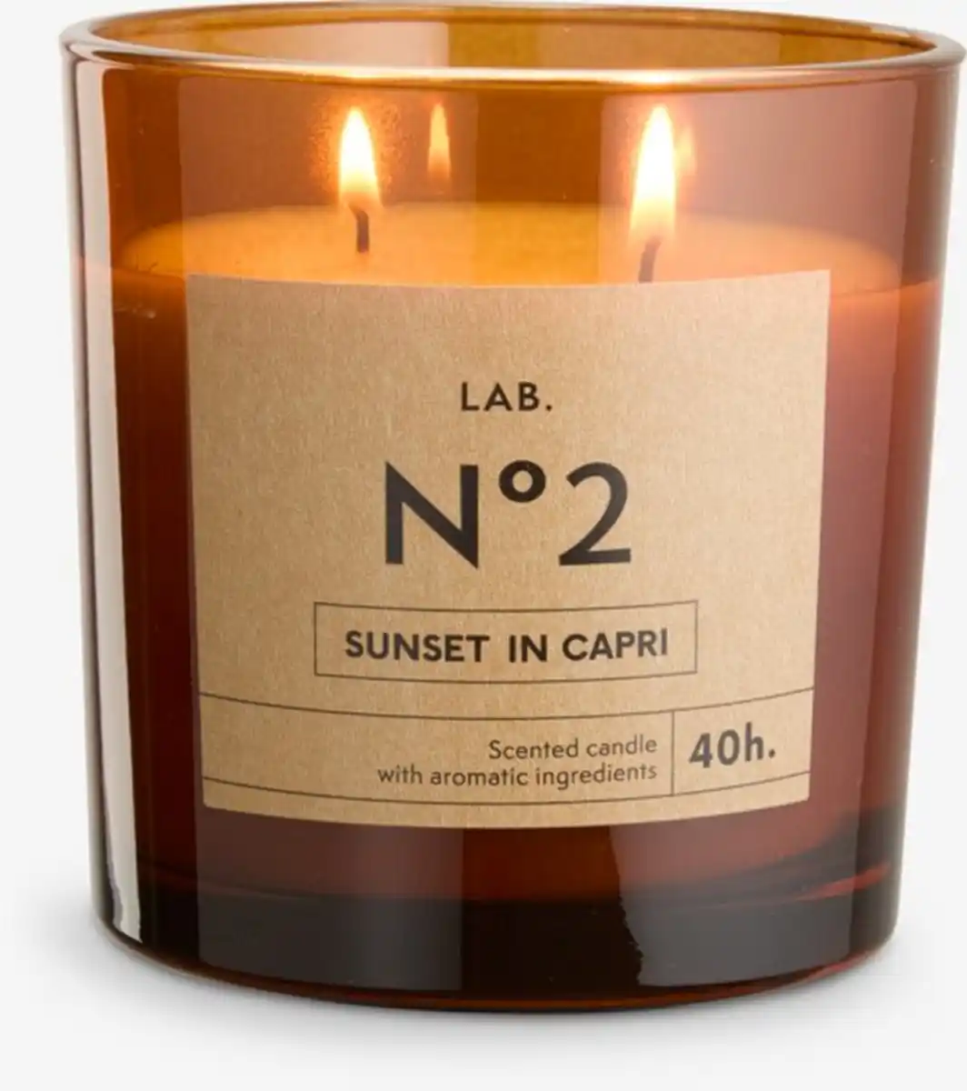 Bild 1 von Duftkerze BASTIAN Ø10xH10cm braun