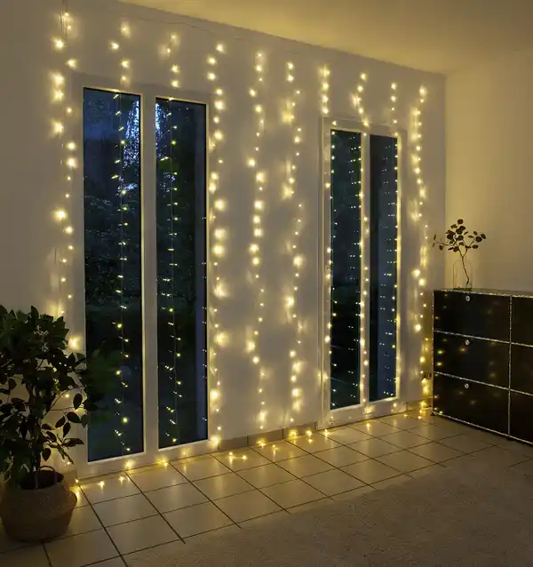 Bild 3 von IDEENWELT LED-Lichtervorhang