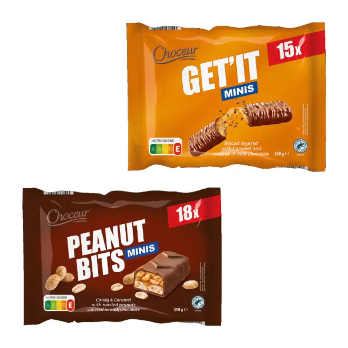 Bild 1 von CHOCEUR Mini-Riegel 350g