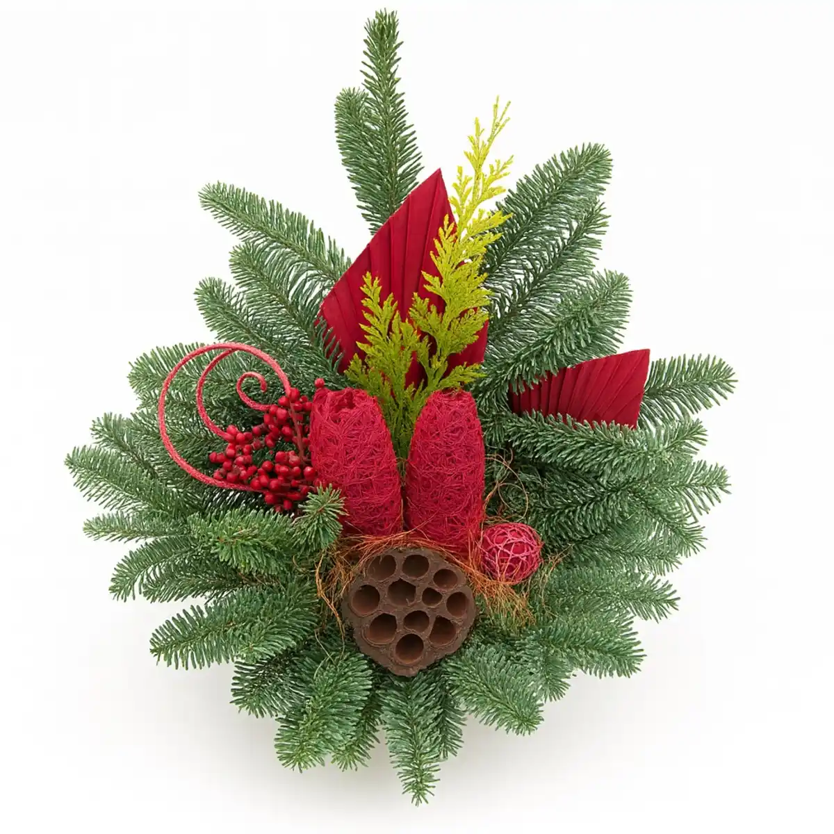 Bild 1 von Grabschale rot L 40 x B 30 cm