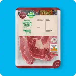FAIR & GUT Suppenfleisch, Vom Rind