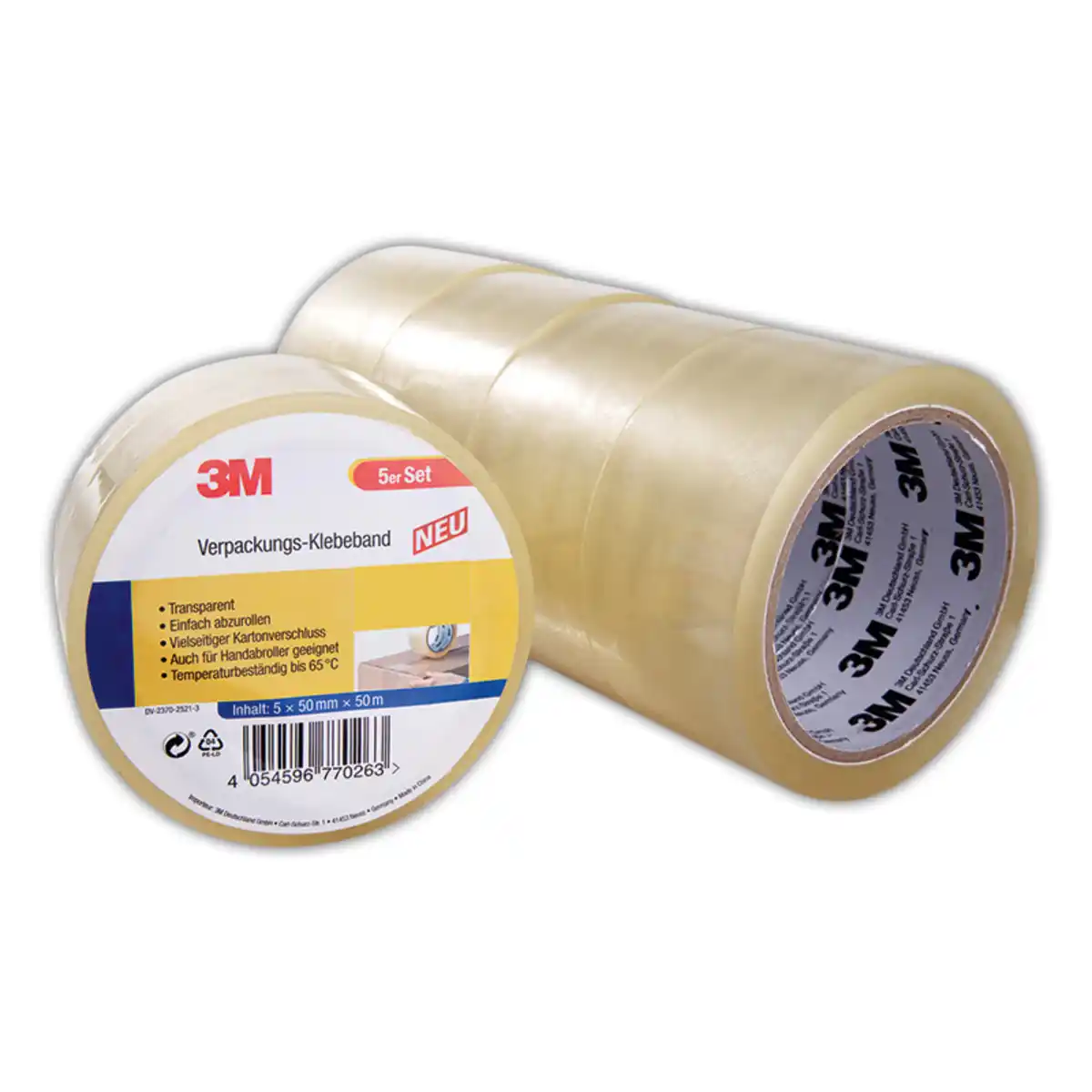 Bild 1 von 3M Verpackungs-Klebeband 5er-Set
