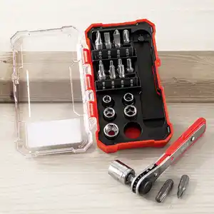 Kraft Werkzeuge Mini-Ratschenwerkzeugsatz 23-tlg.