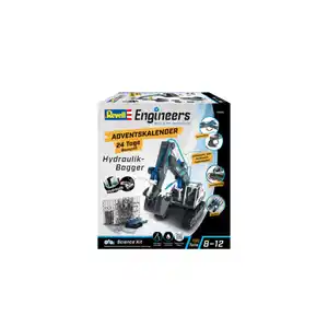 Revell - Adventskalender - Engineers - Hydraulik-Bagger