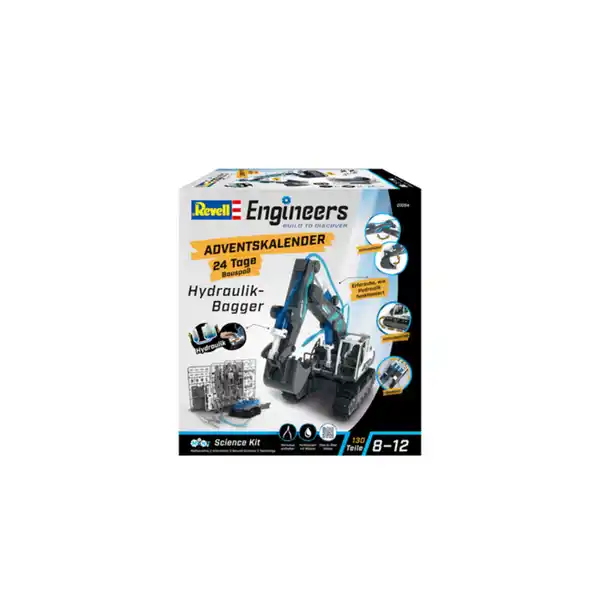 Bild 1 von Revell - Adventskalender - Engineers - Hydraulik-Bagger