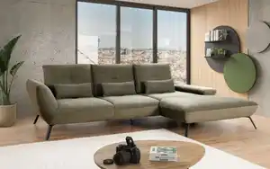 Wohnlandschaft Dover, olive, Longchair rechts