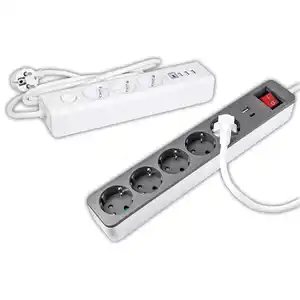 Powertec Electric Steckdosen "Power Strip"