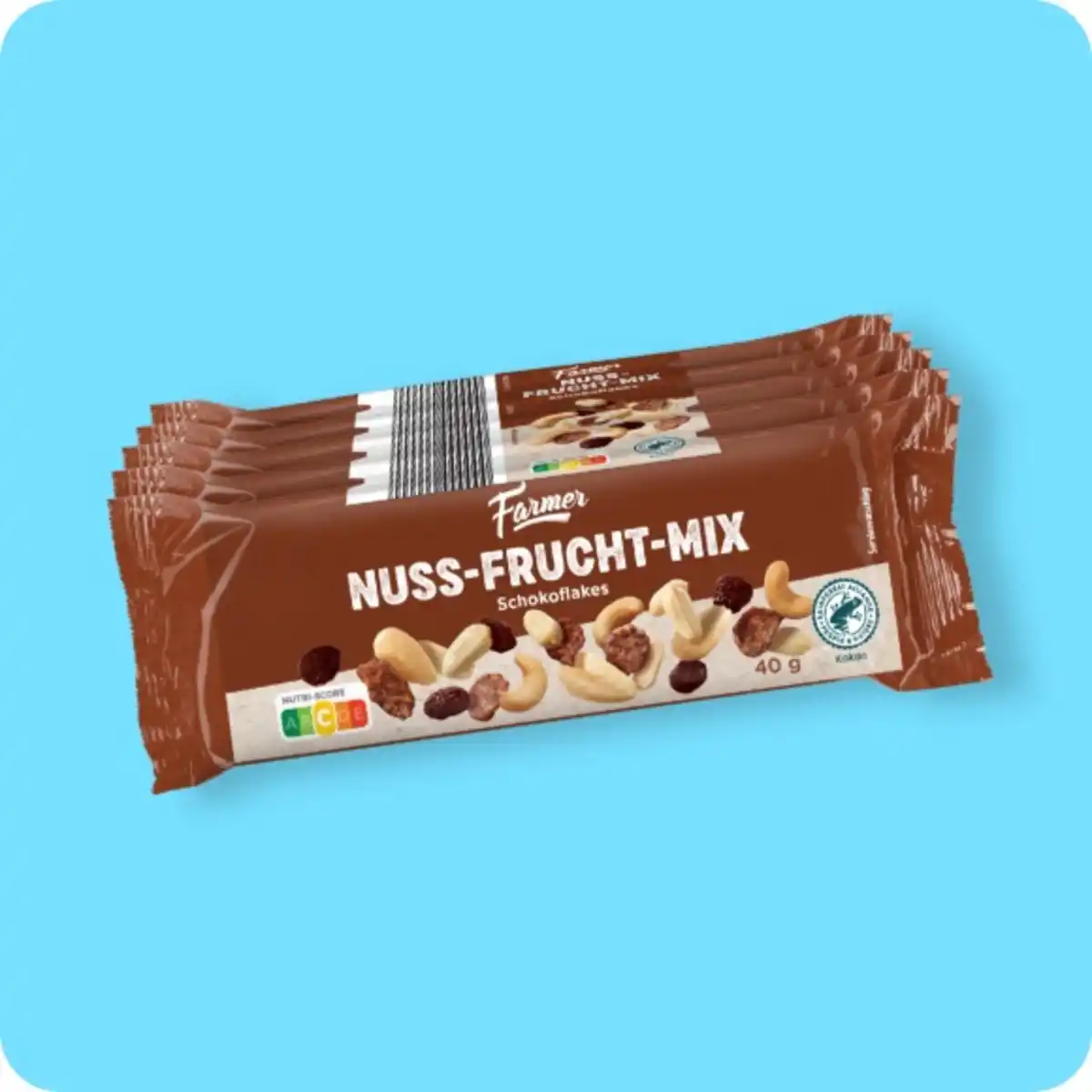 Bild 1 von FARMER Nuss-Frucht-Mix, Cranberry oder Schokoflakes