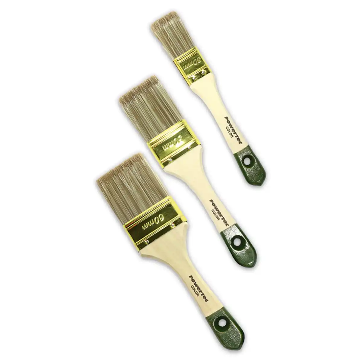 Bild 1 von Powertec Color Universalpinsel-Set 3-tlg.
