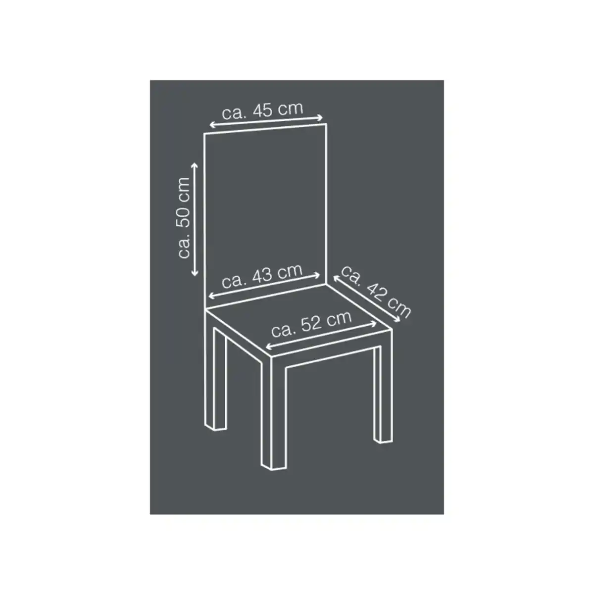 Bild 3 von Bella Casa Stuhlhusse "Tunez"