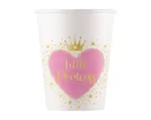 Pappbecher 8er 0,2l Little Princess
