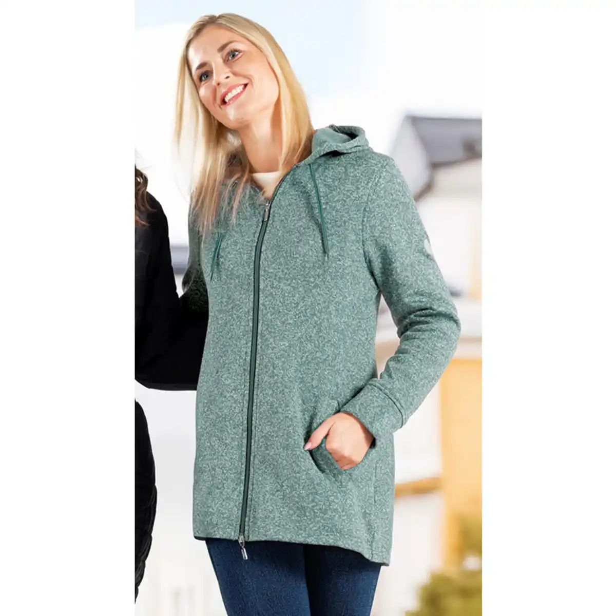 Bild 4 von Ellenor Strickfleece-Mantel