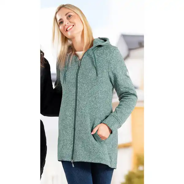 Bild 4 von Ellenor Strickfleece-Mantel