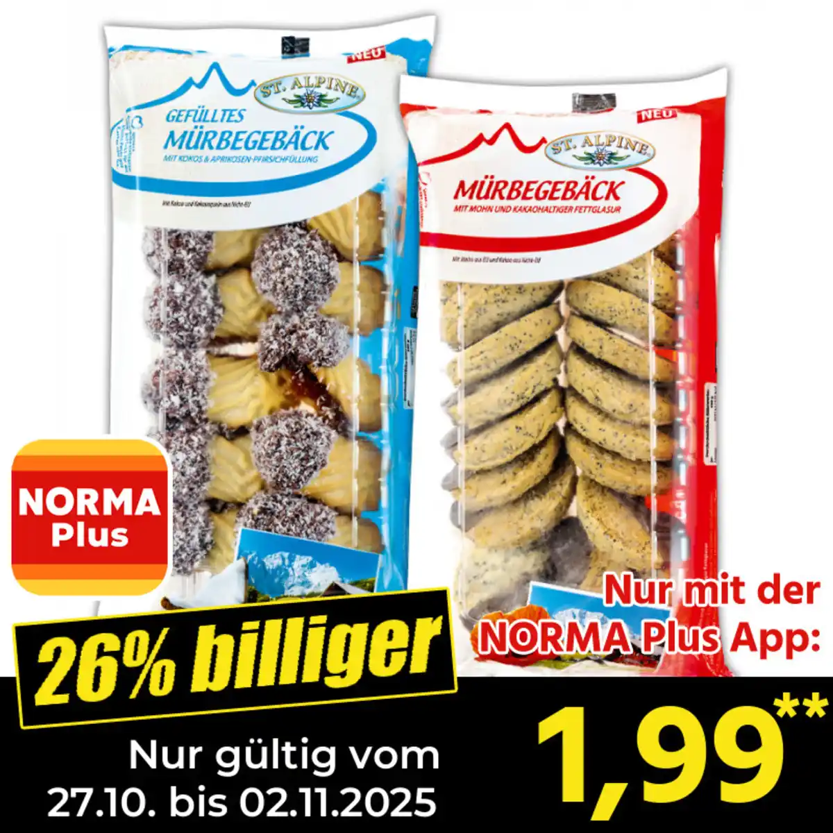 Bild 1 von St. Alpine Mürbegebäck