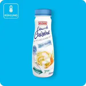 MILSANI Crème à la Cuisine⁴, Verschiedene Sorten