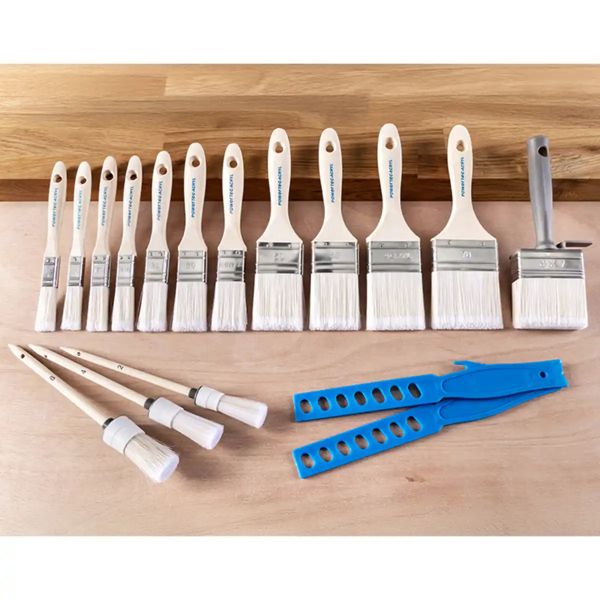 Bild 1 von Powertec Color Pinsel-Set "Pro XXL"