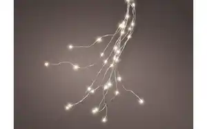 Micro LED LichtbĂĽndel, silber, 100 cm