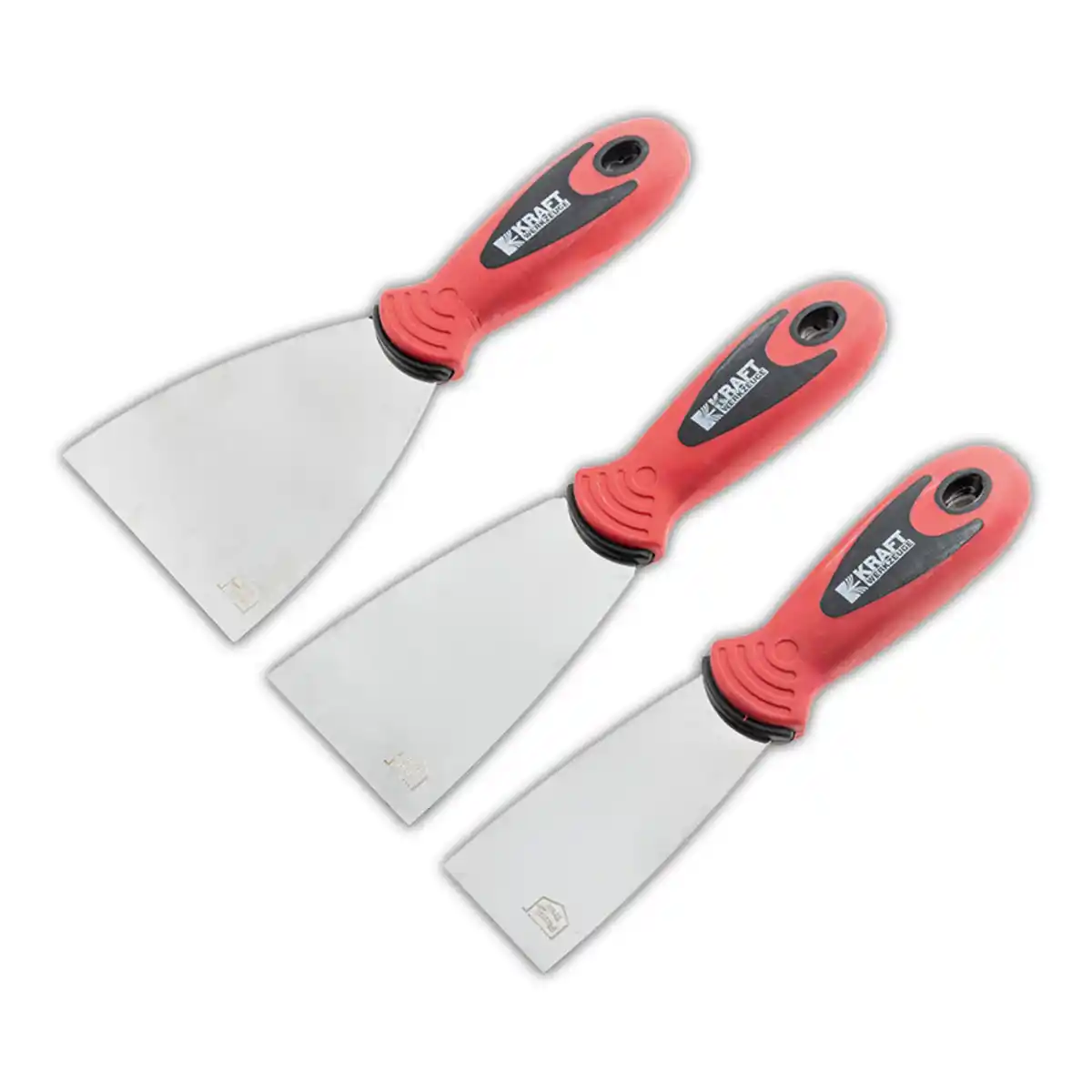 Bild 1 von Kraft Werkzeuge Spachtel-Set 3-tlg.