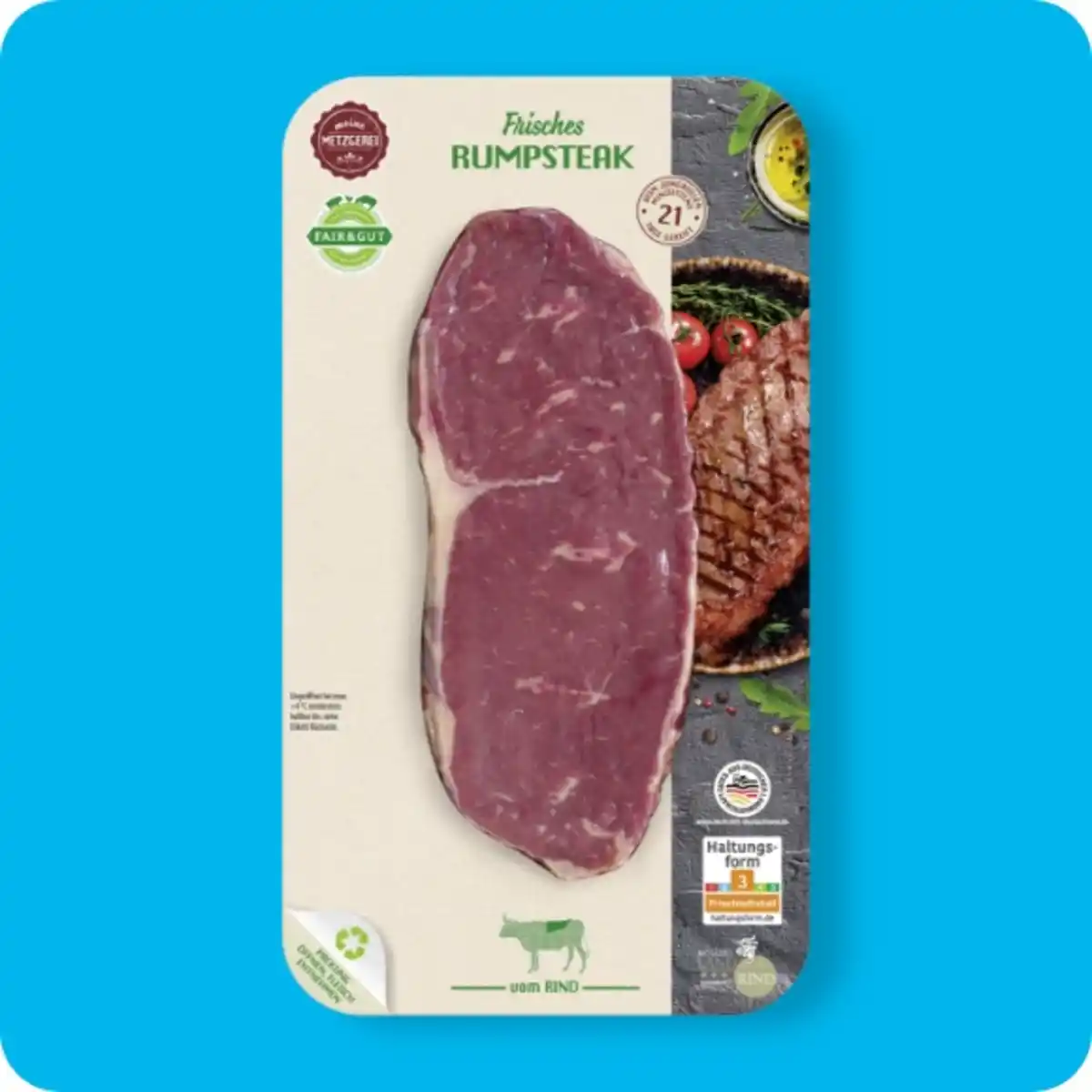 Bild 1 von FAIR & GUT Rumpsteak, Vom Rind