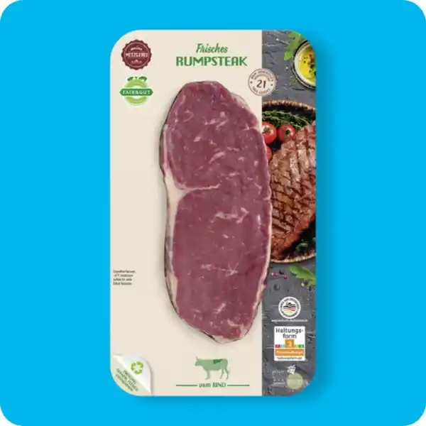 Bild 1 von FAIR & GUT Rumpsteak, Vom Rind