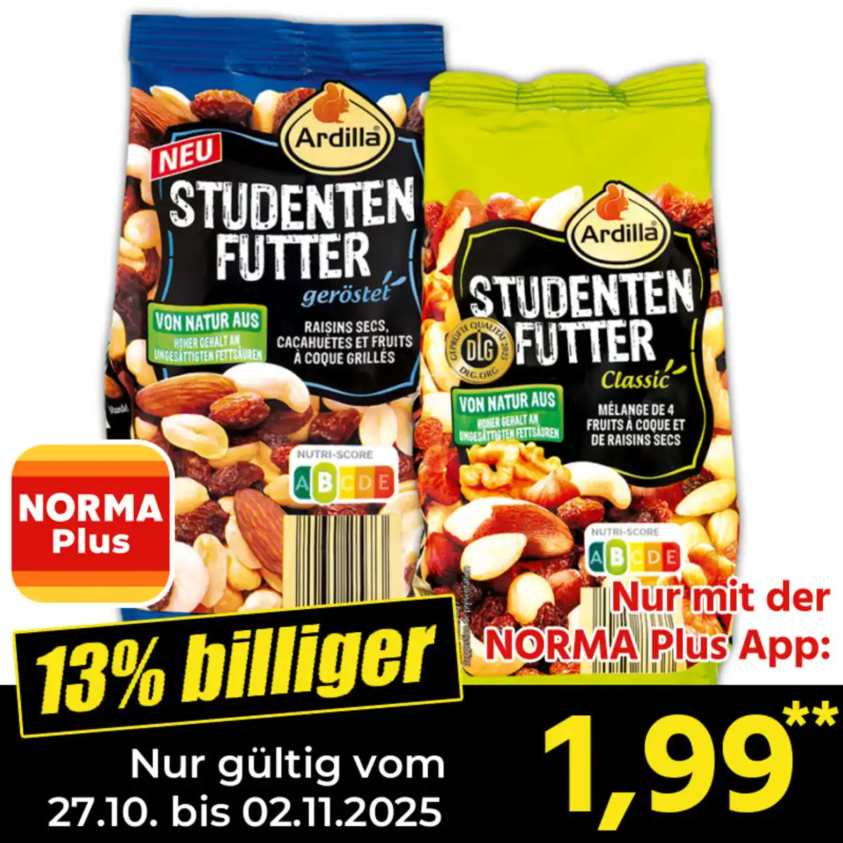 Bild 1 von Ardilla Studenten Futter