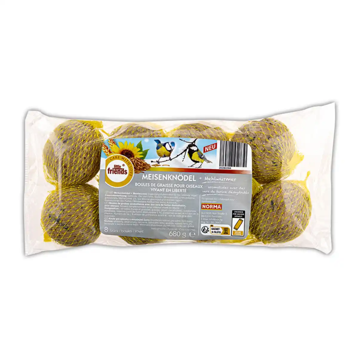 Bild 4 von Little-Friends Futterglocke / Meisenknödel