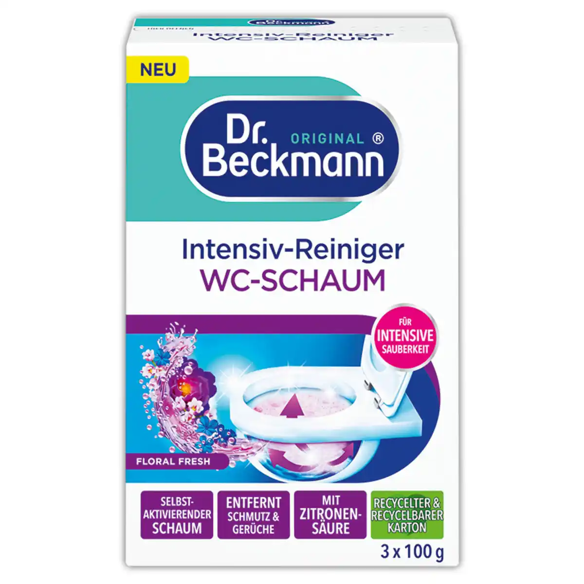 Bild 1 von Dr. Beckmann Intensiv-Reiniger WC-Schaum