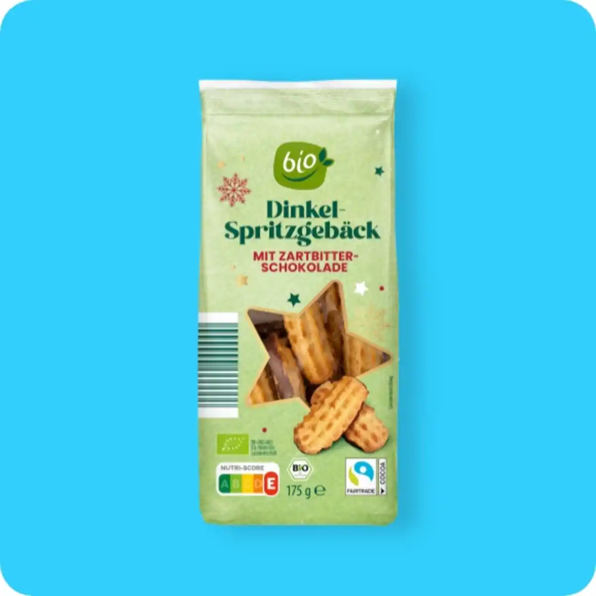 Bild 1 von BIO Bio-Weihnachtsgebäck⁵, Dinkel-Spritzgebäck
