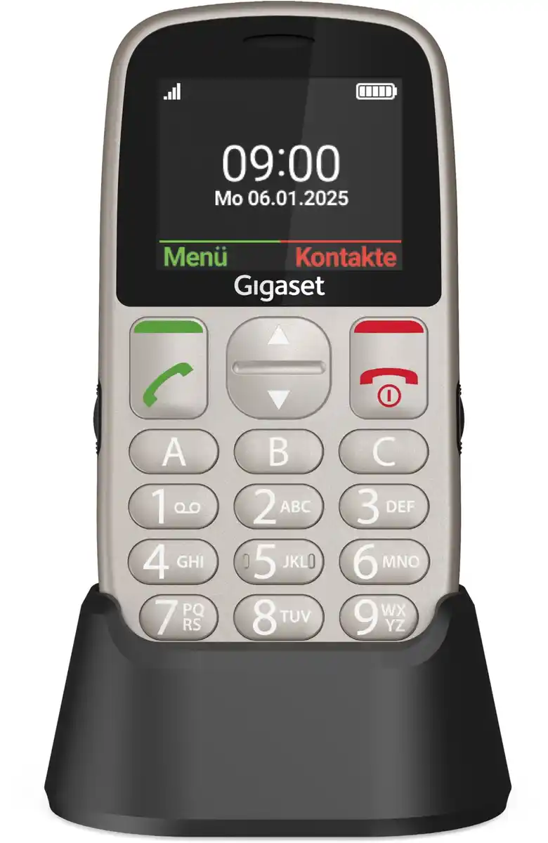 Bild 1 von GL395 Seniorenhandy silber