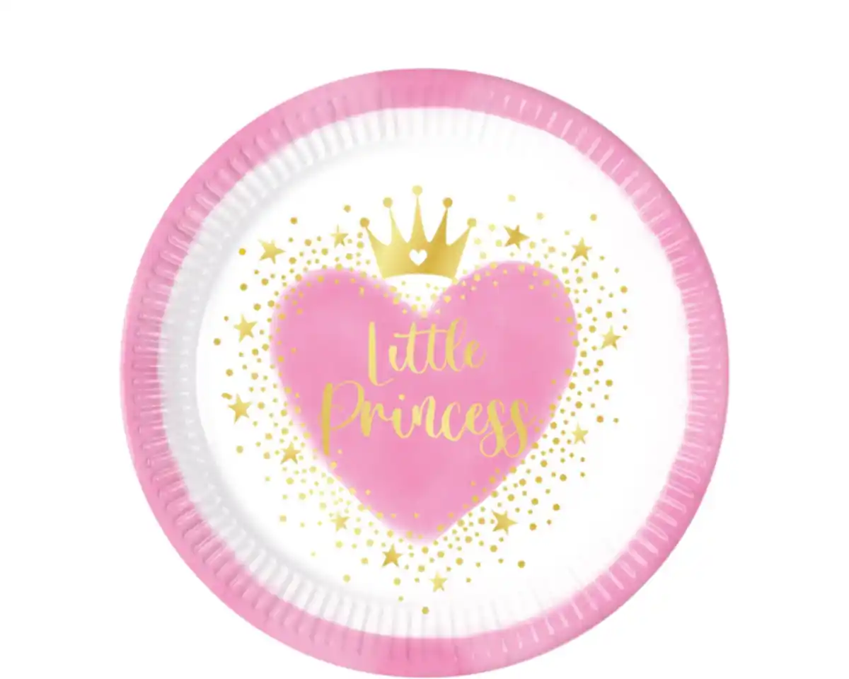 Bild 1 von Pappteller 8er D=23cm Little Princess