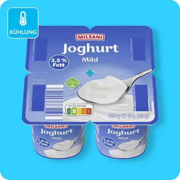 Bild 1 von MILSANI Joghurt mild, 3,5%