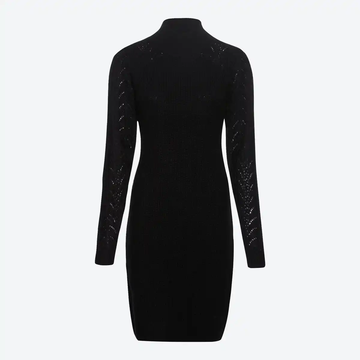 Bild 1 von Damen-Strickkleid mit Ajour-Ärmel