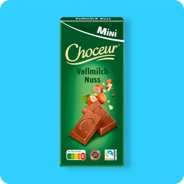Bild 1 von CHOCEUR Mini-Tafeln, Verschiedene Sorten