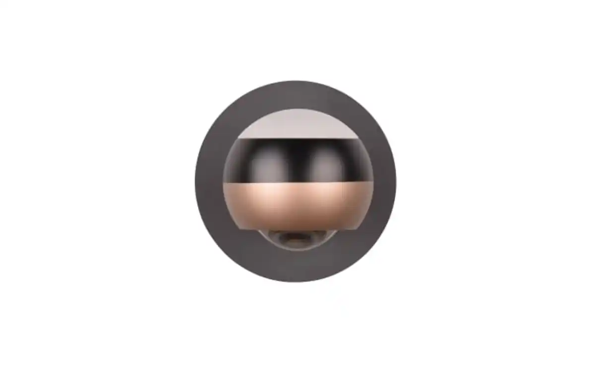 Bild 4 von LED-Wandleuchte Orbit, schwarz/coffee, 1-flammig, 13,5 cm, inkl. Dimmfunktion