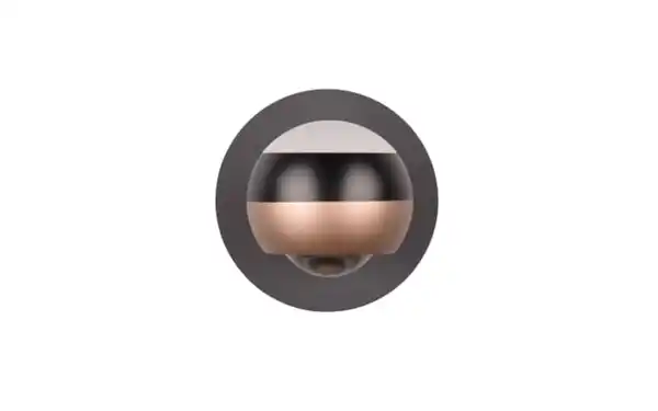 Bild 4 von LED-Wandleuchte Orbit, schwarz/coffee, 1-flammig, 13,5 cm, inkl. Dimmfunktion