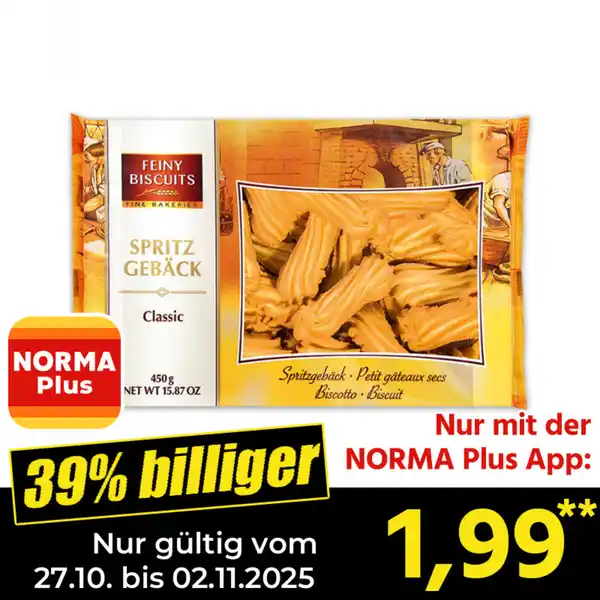 Bild 1 von Feiny Biscuits Spritzgebäck