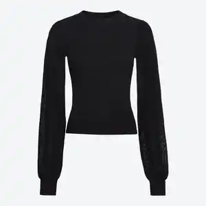 Damen-Pullover mit Rundhalsausschnitt