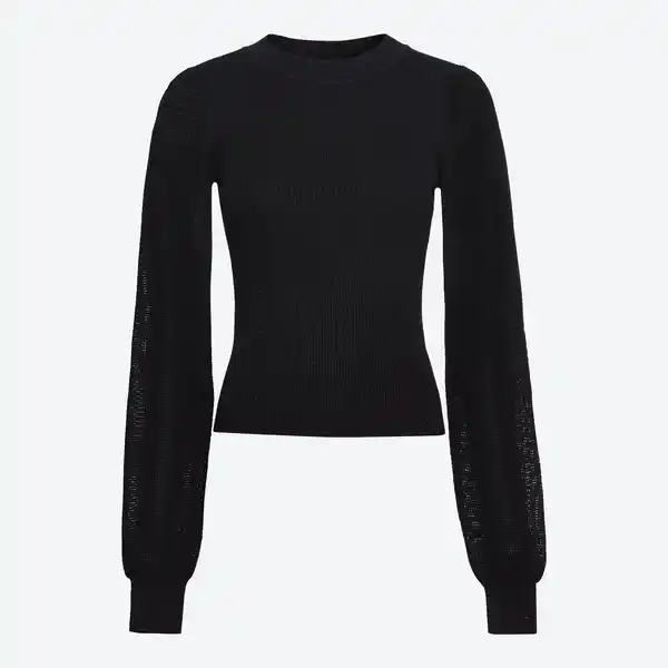 Bild 1 von Damen-Pullover mit Rundhalsausschnitt