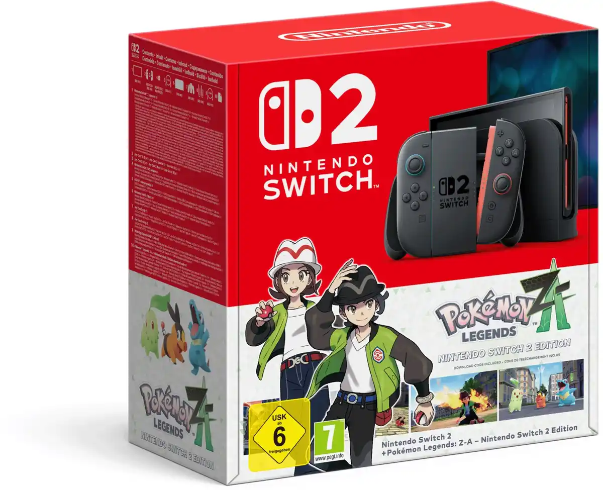 Bild 1 von Switch 2 Konsole Bundle inkl. Pokémon-Legenden: Z-A