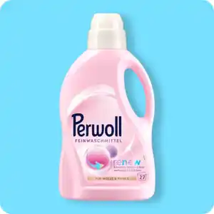 PERWOLL Flüssigwaschmittel, Verschiedene Sorten