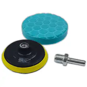 Kraft Werkzeuge Schwamm-Schleifpad-Set 3-tlg.