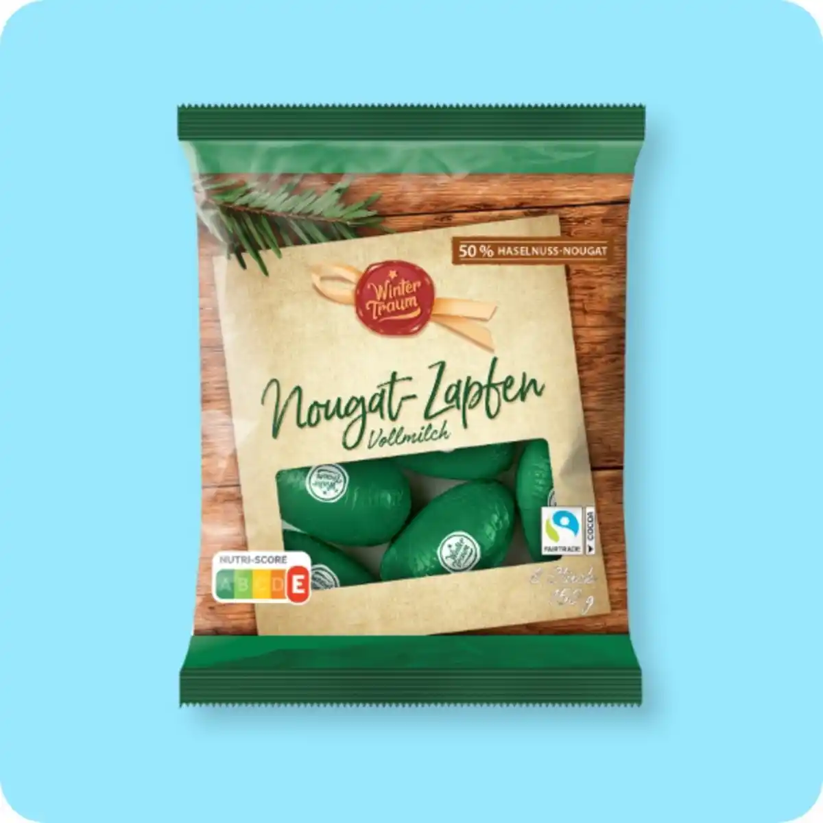 Bild 1 von WINTERTRAUM Nougat-Zapfen
