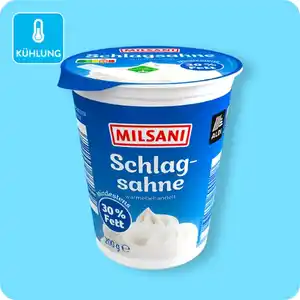 MILSANI Schlagsahne, Mind. 30 % Fett