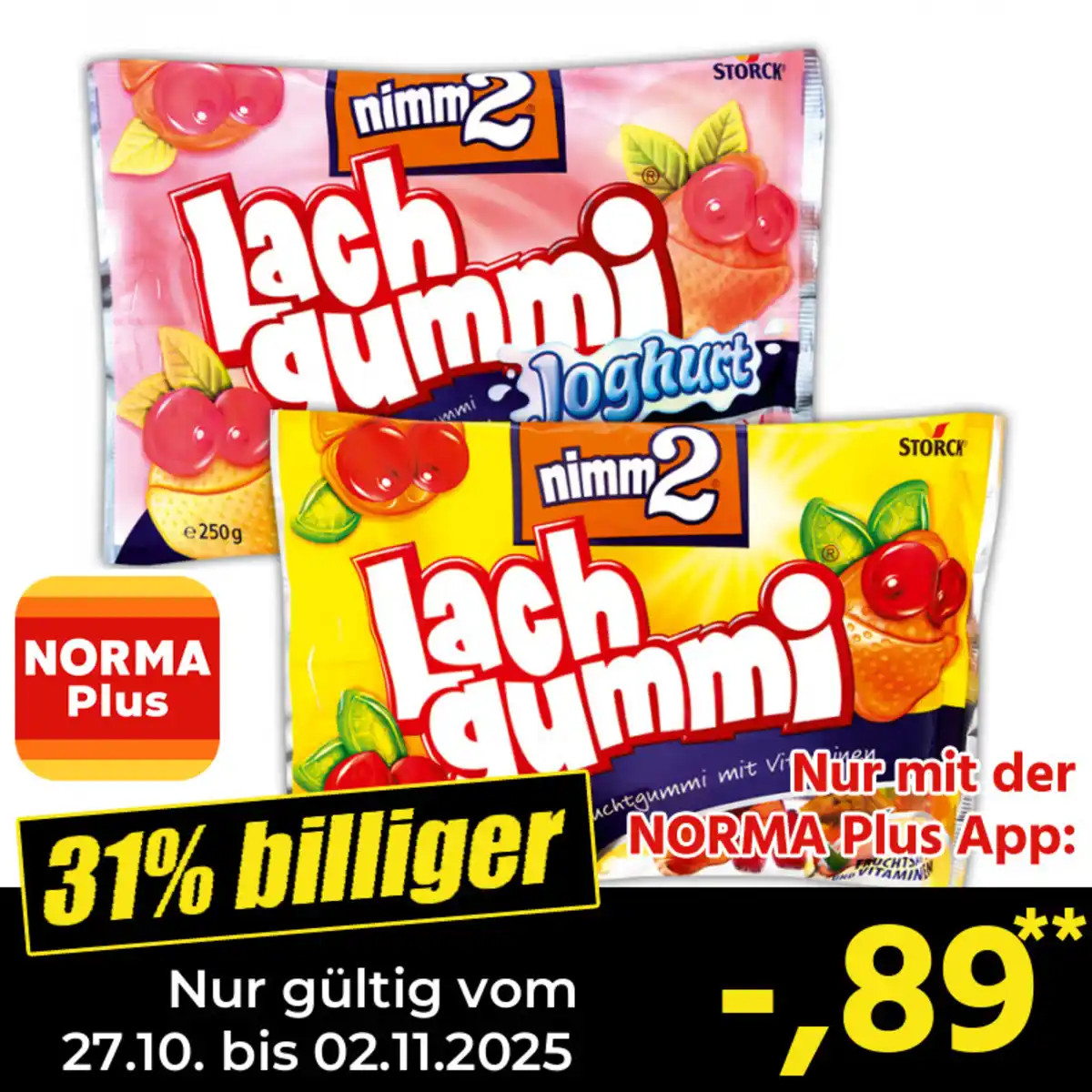 Bild 1 von Nimm2 Lachgummi Lachgummi