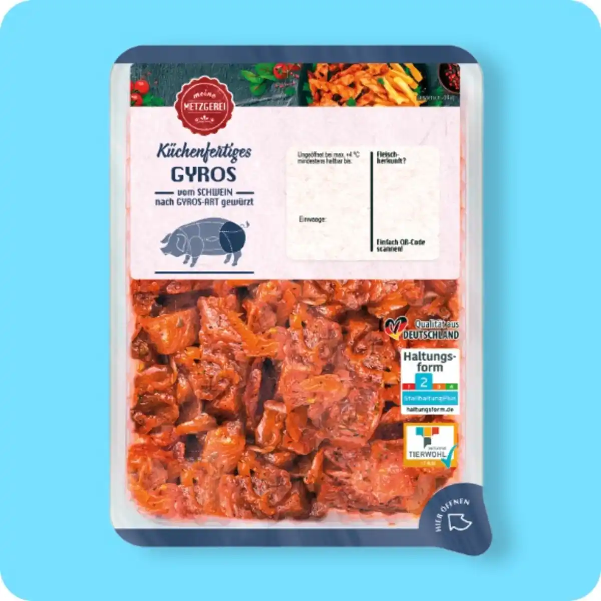 Bild 1 von MEINE METZGEREI Gyros, Vom Schwein