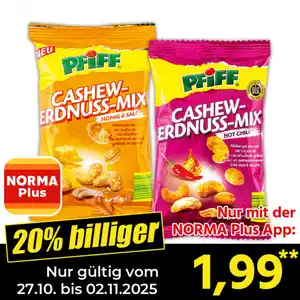 Pfiff Cashew-Erdnuss-Mix