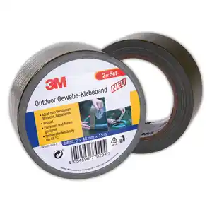 3M Outdoor-Gewebe-Klebeband 2er-Set